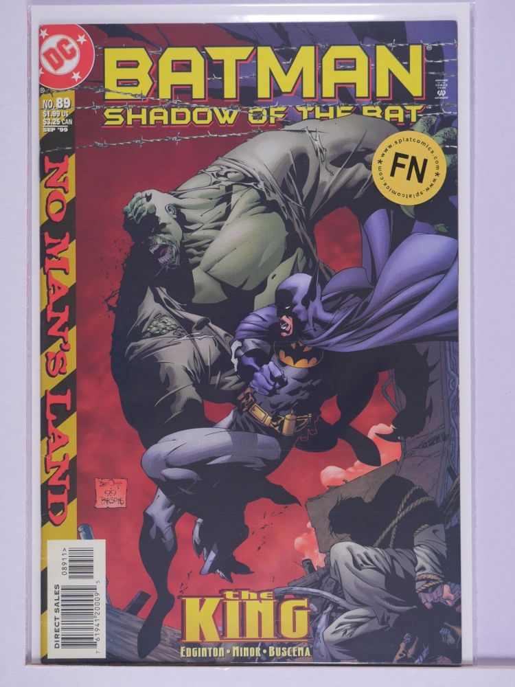 BATMAN SHADOW OF THE BAT (1992) Volume 2: # 0089 FN