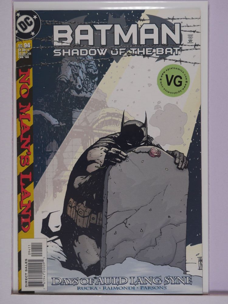 BATMAN SHADOW OF THE BAT (1992) Volume 2: # 0094 VG