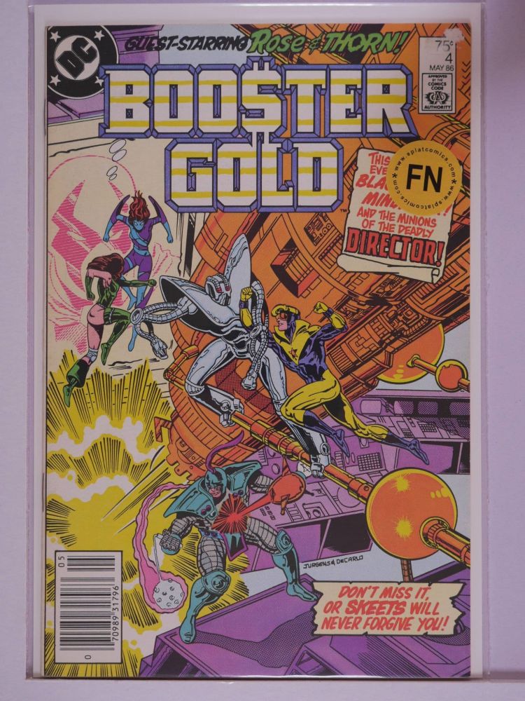 BOOSTER GOLD (1986) Volume 1: # 0004 FN