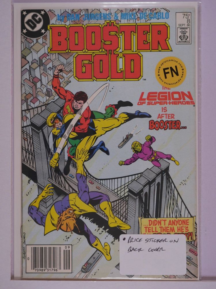 BOOSTER GOLD (1986) Volume 1: # 0008 FN