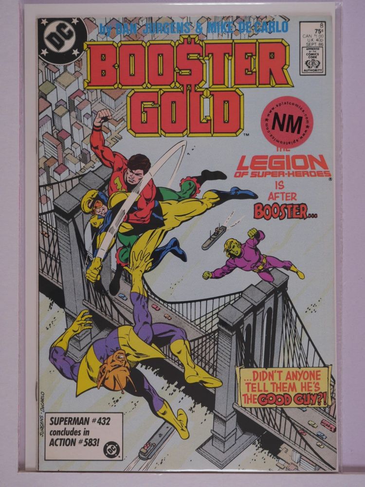 BOOSTER GOLD (1986) Volume 1: # 0008 NM