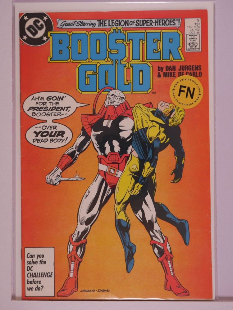 BOOSTER GOLD (1986) Volume 1: # 0009 FN