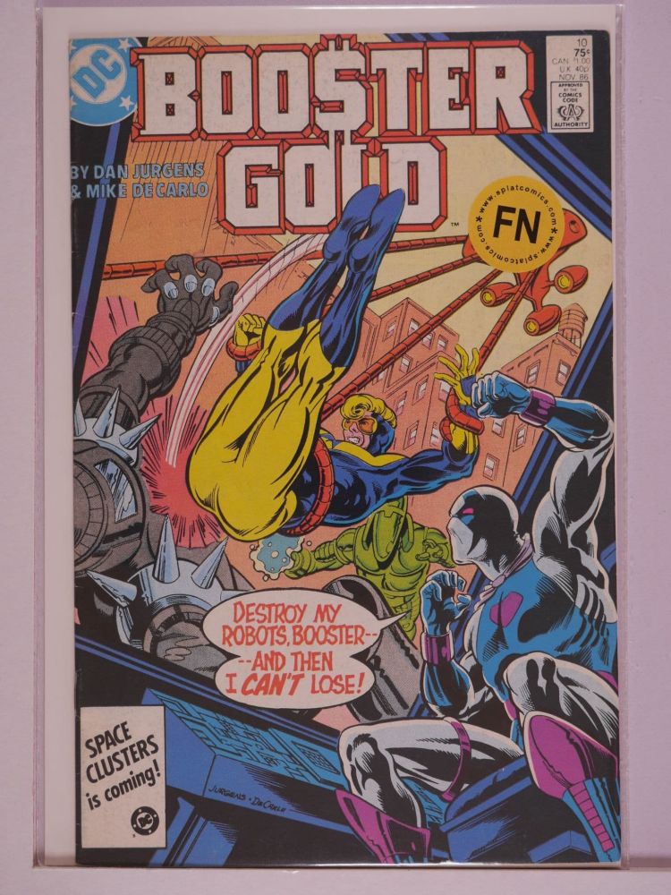 BOOSTER GOLD (1986) Volume 1: # 0010 FN