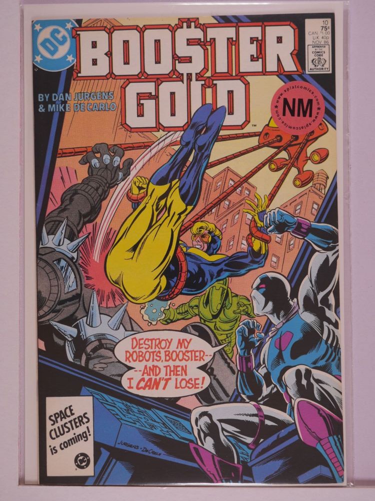 BOOSTER GOLD (1986) Volume 1: # 0010 NM