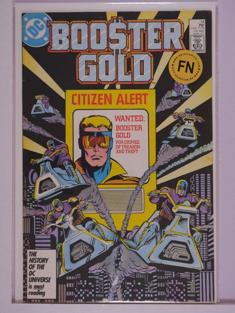 BOOSTER GOLD (1986) Volume 1: # 0014 FN