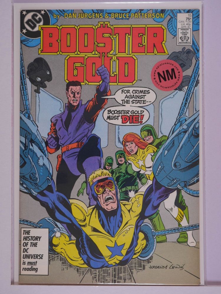 BOOSTER GOLD (1986) Volume 1: # 0015 NM