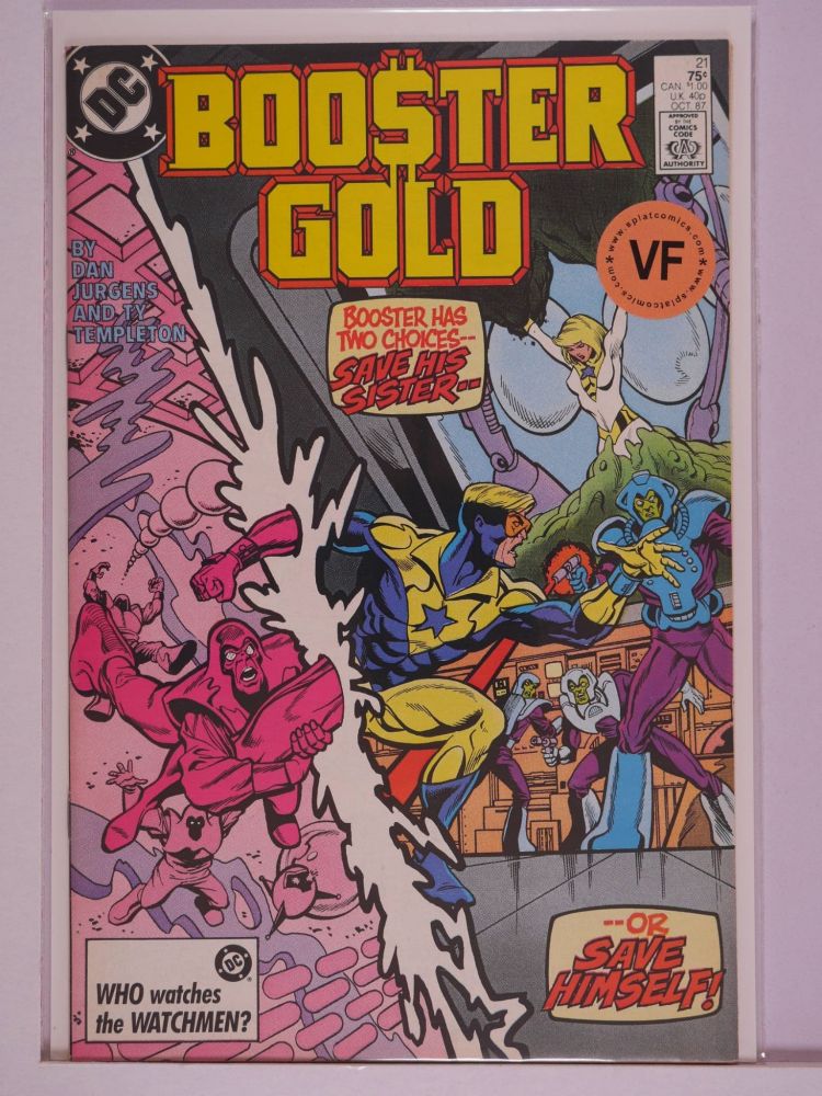 BOOSTER GOLD (1986) Volume 1: # 0021 VF