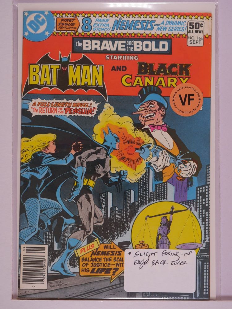 BRAVE AND THE BOLD (1955) Volume 1: # 0166 VF