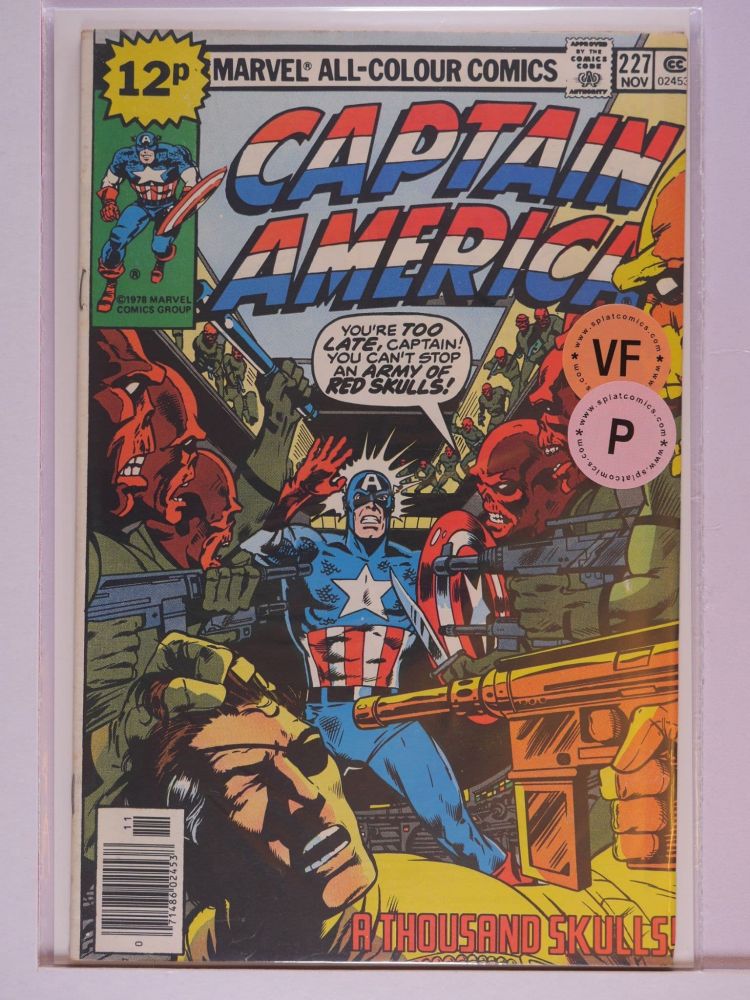 CAPTAIN AMERICA (1968) Volume 1: # 0227 VF PENCE