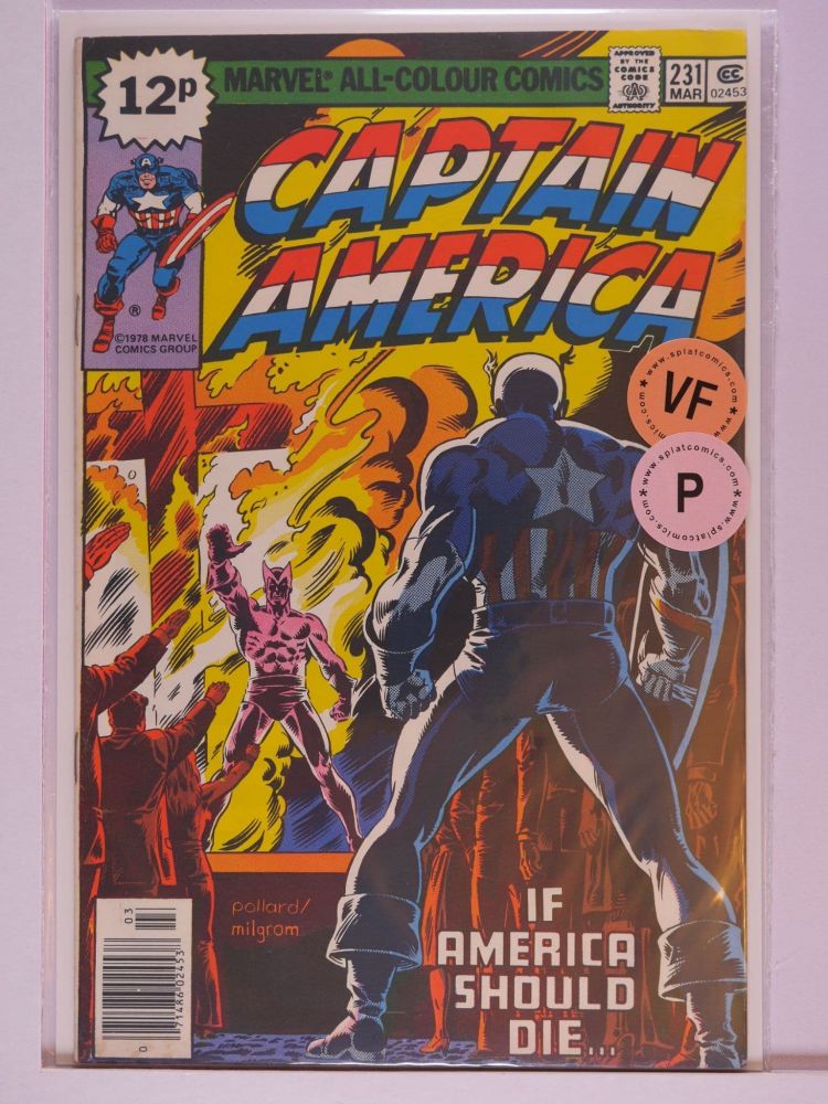 CAPTAIN AMERICA (1968) Volume 1: # 0231 VF PENCE