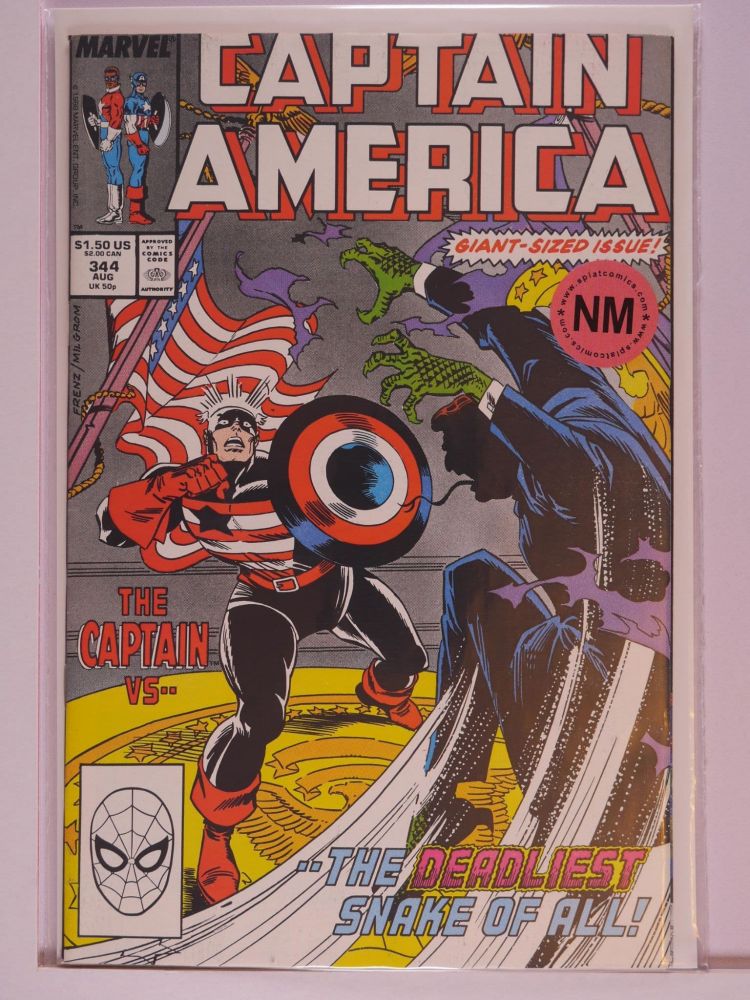 CAPTAIN AMERICA (1968) Volume 1: # 0344 NM