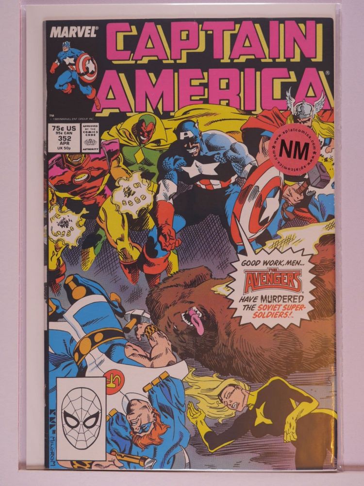 CAPTAIN AMERICA (1968) Volume 1: # 0352 NM