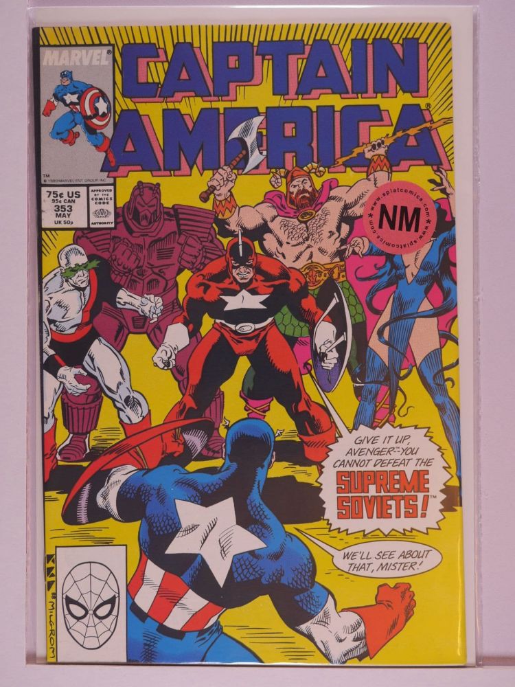 CAPTAIN AMERICA (1968) Volume 1: # 0353 NM