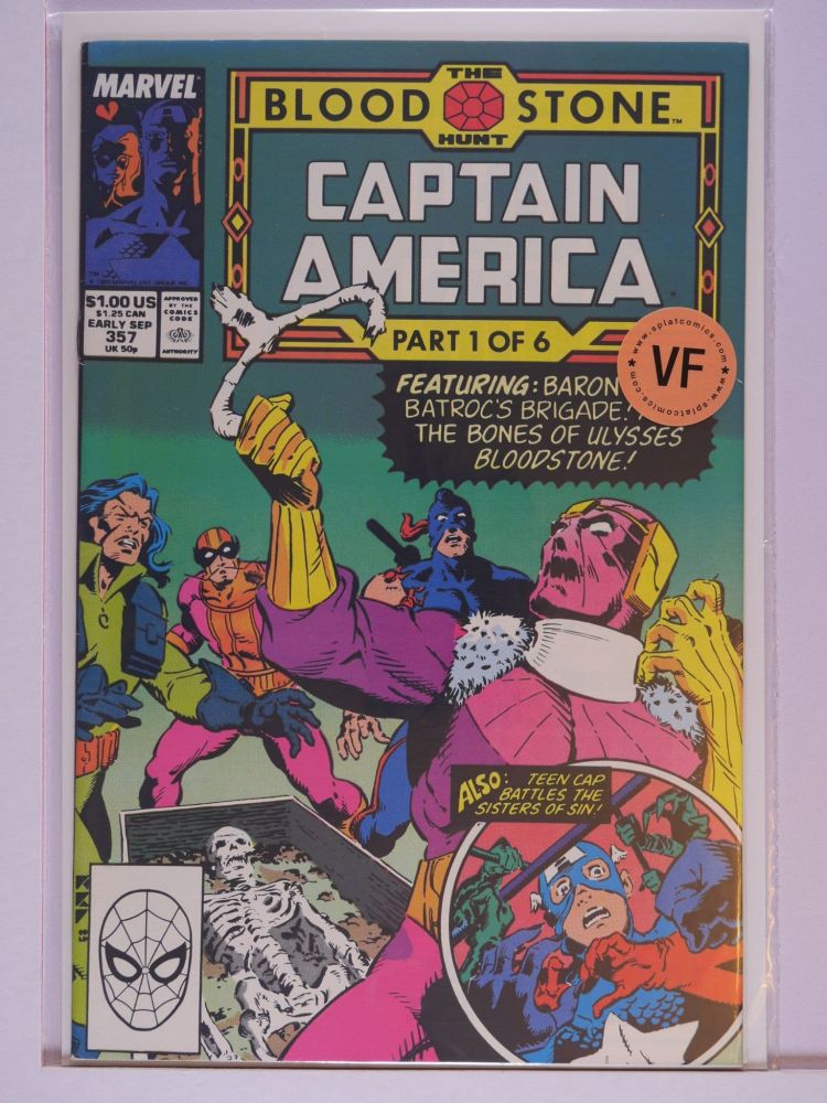 CAPTAIN AMERICA (1968) Volume 1: # 0357 VF