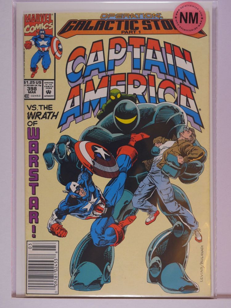 CAPTAIN AMERICA (1968) Volume 1: # 0398 NM