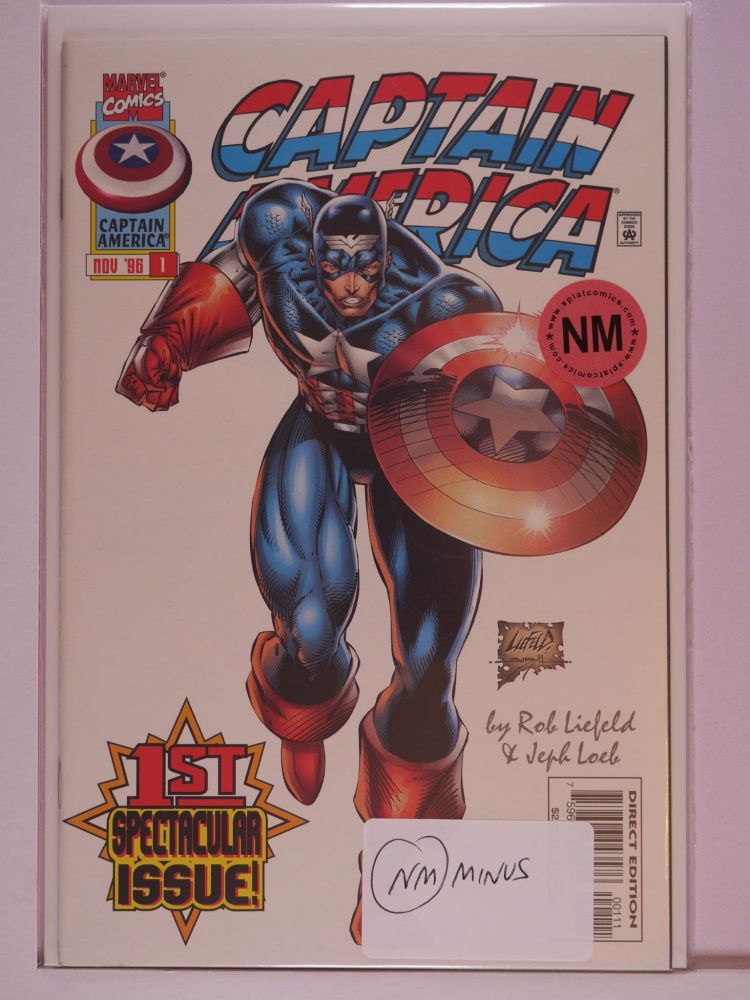 CAPTAIN AMERICA (1996) Volume 2: # 0001 NM