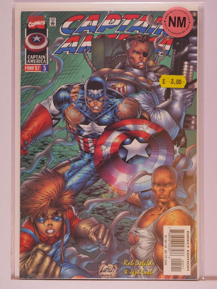 CAPTAIN AMERICA (1996) Volume 2: # 0005 NM