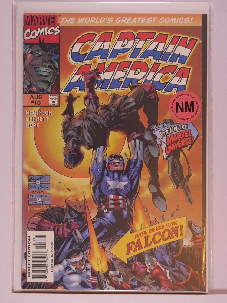 CAPTAIN AMERICA (1996) Volume 2: # 0010 NM