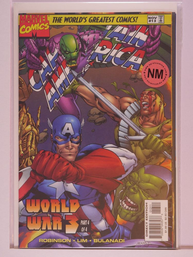 CAPTAIN AMERICA (1996) Volume 2: # 0013 NM