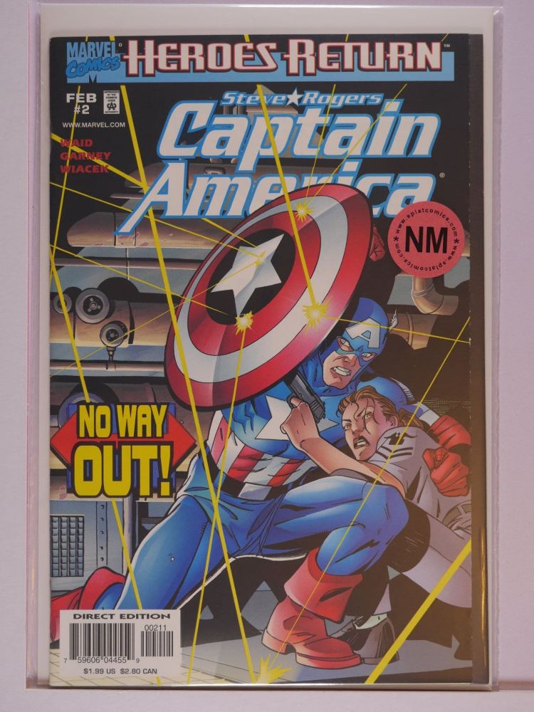 CAPTAIN AMERICA (1998) Volume 3: # 0002 NM