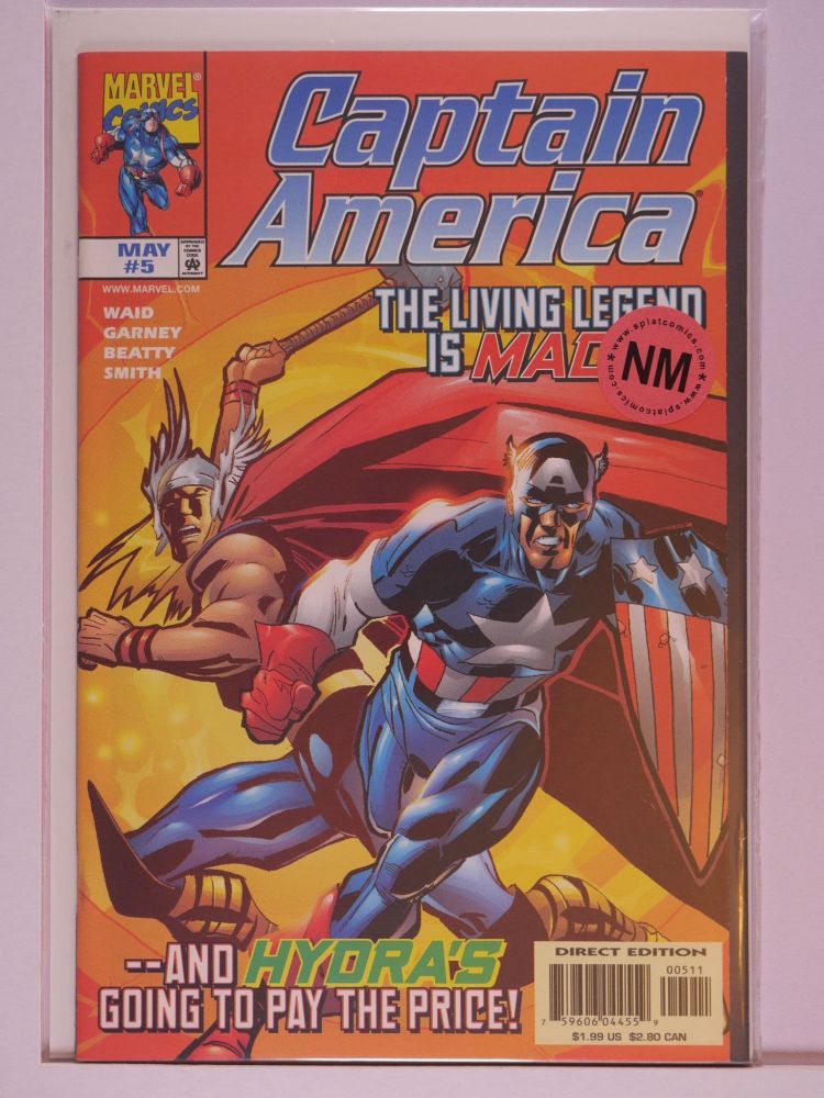 CAPTAIN AMERICA (1998) Volume 3: # 0005 NM