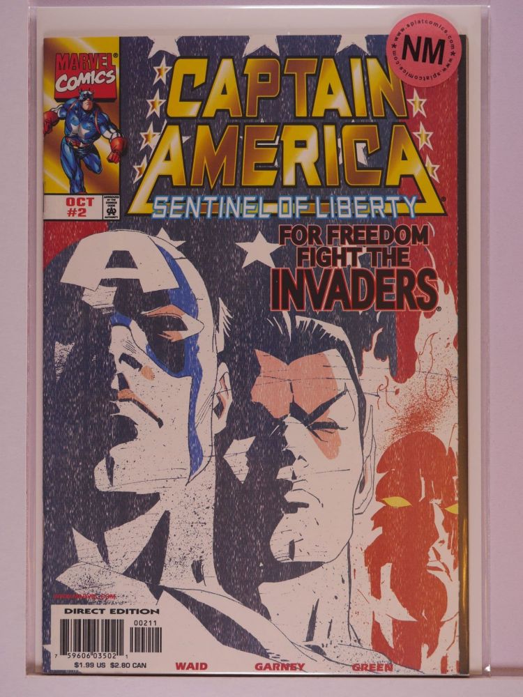 CAPTAIN AMERICA SENTINEL OF LIBERTY (1998) Volume 1: # 0002 NM