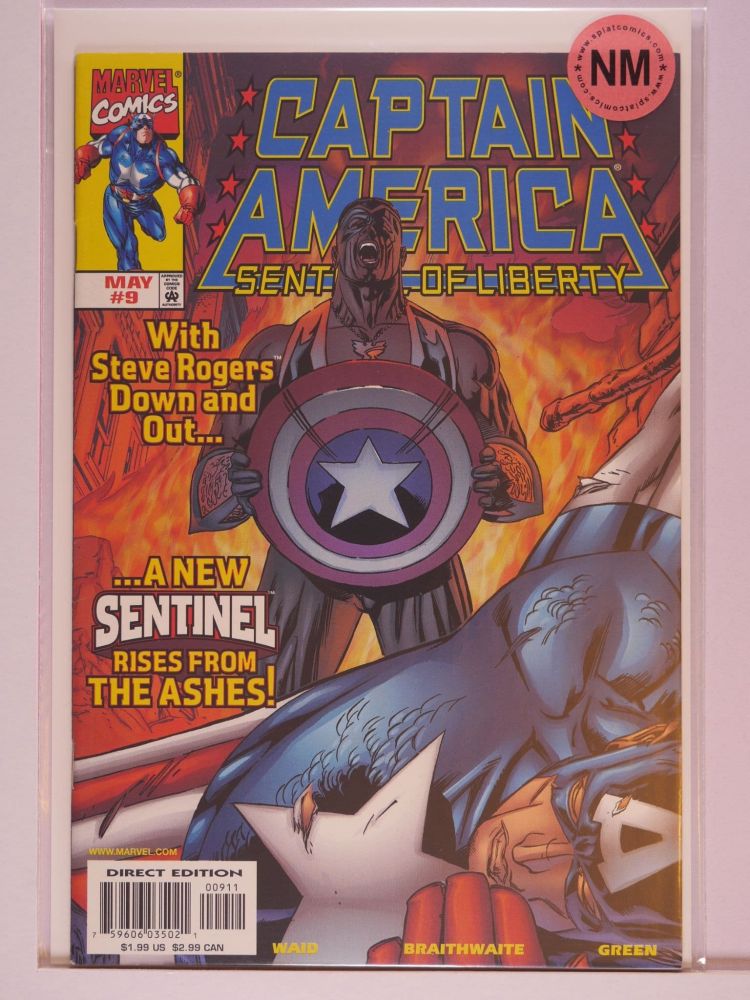 CAPTAIN AMERICA SENTINEL OF LIBERTY (1998) Volume 1: # 0009 NM