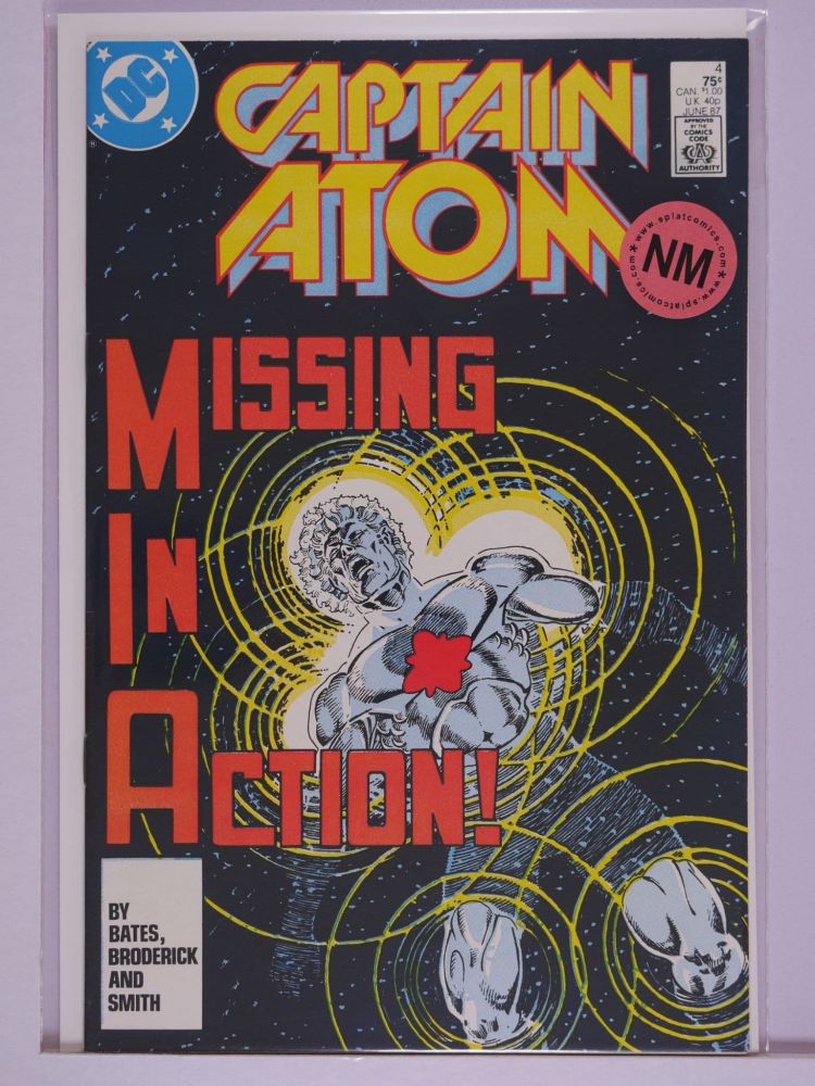 CAPTAIN ATOM (1987) Volume 2: # 0004 NM