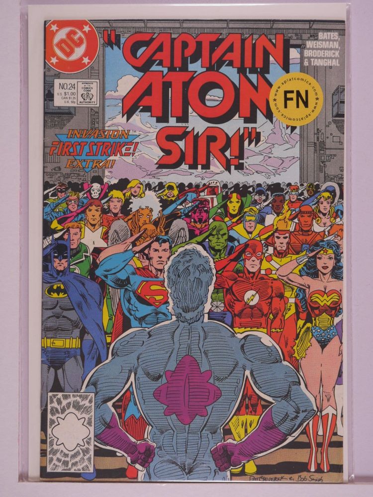 CAPTAIN ATOM (1987) Volume 2: # 0024 FN