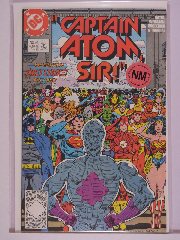 CAPTAIN ATOM (1987) Volume 2: # 0024 NM