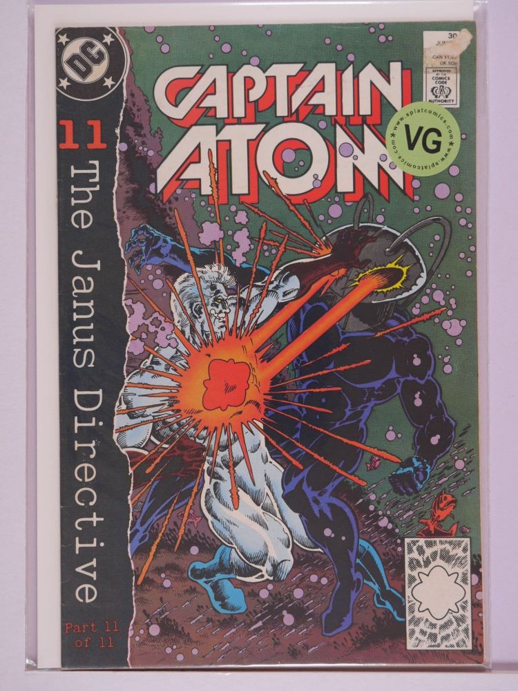 CAPTAIN ATOM (1987) Volume 2: # 0030 VG