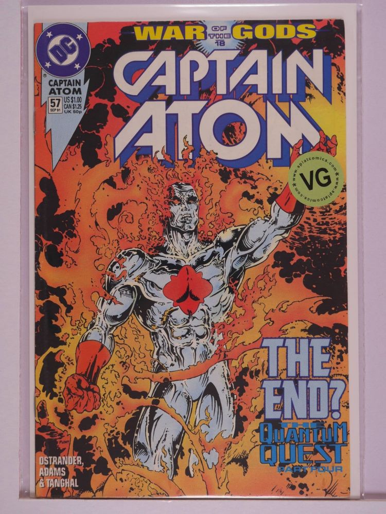 CAPTAIN ATOM (1987) Volume 2: # 0057 VG