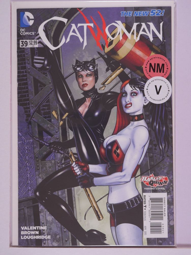 CATWOMAN NEW 52 (2011) Volume 1: # 0039 NM HARLEY QUINN COVER VARIANT