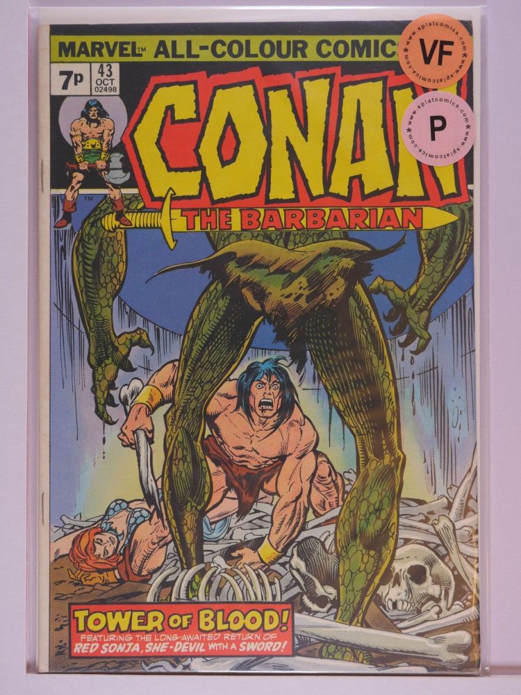 CONAN THE BARBARIAN (1970) Volume 1: # 0043 VF PENCE