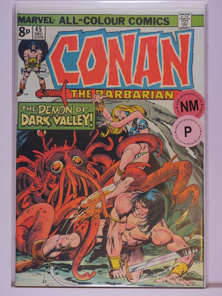 CONAN THE BARBARIAN (1970) Volume 1: # 0045 NM PENCE