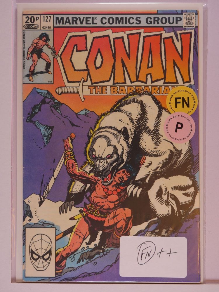 CONAN THE BARBARIAN (1970) Volume 1: # 0127 FN PENCE