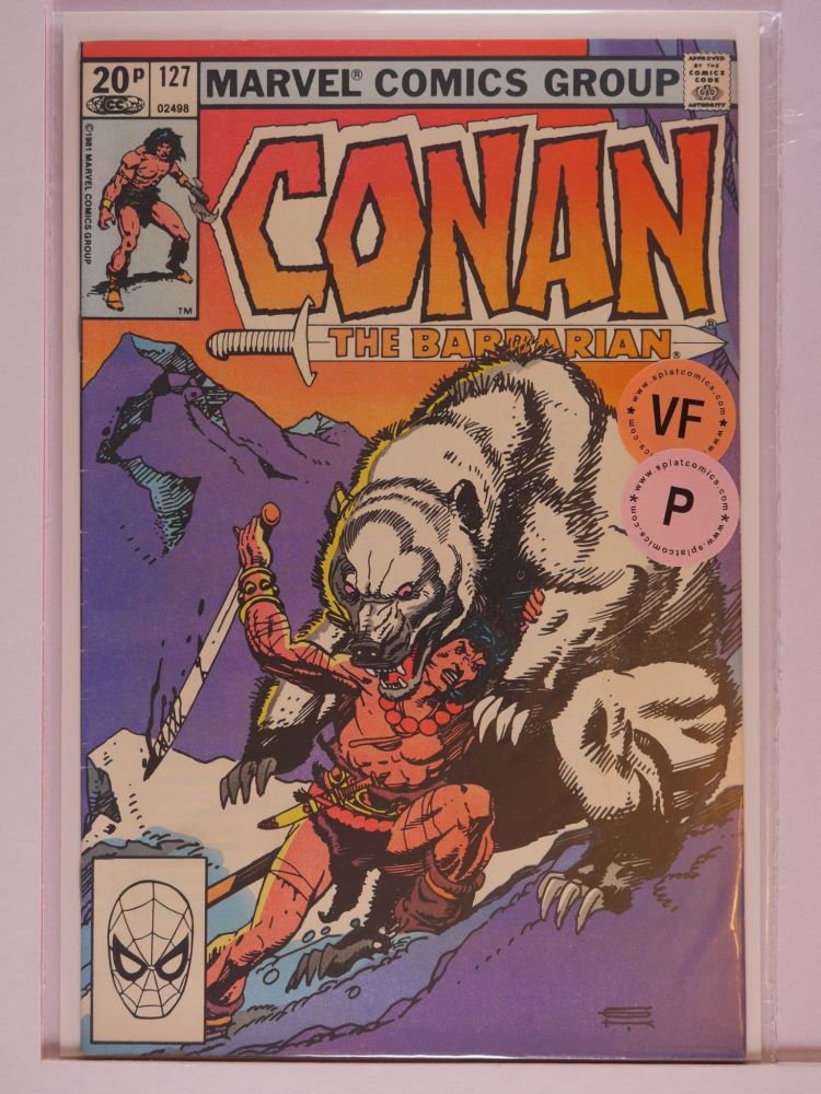 CONAN THE BARBARIAN (1970) Volume 1: # 0127 VF PENCE