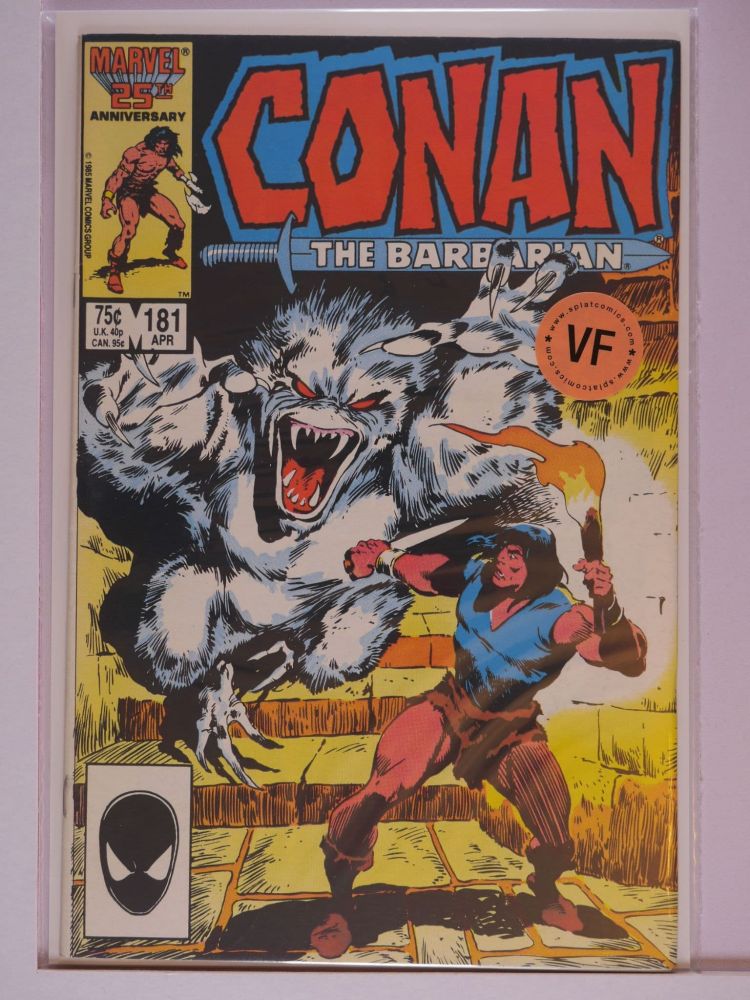 CONAN THE BARBARIAN (1970) Volume 1: # 0181 VF