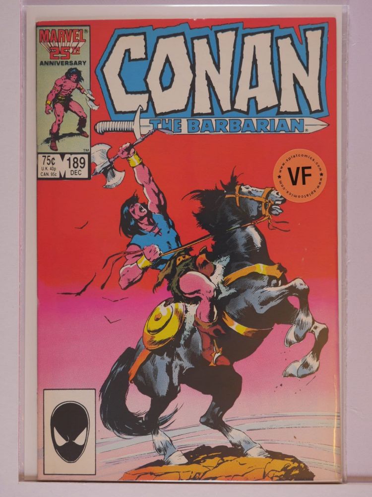 CONAN THE BARBARIAN (1970) Volume 1: # 0189 VF