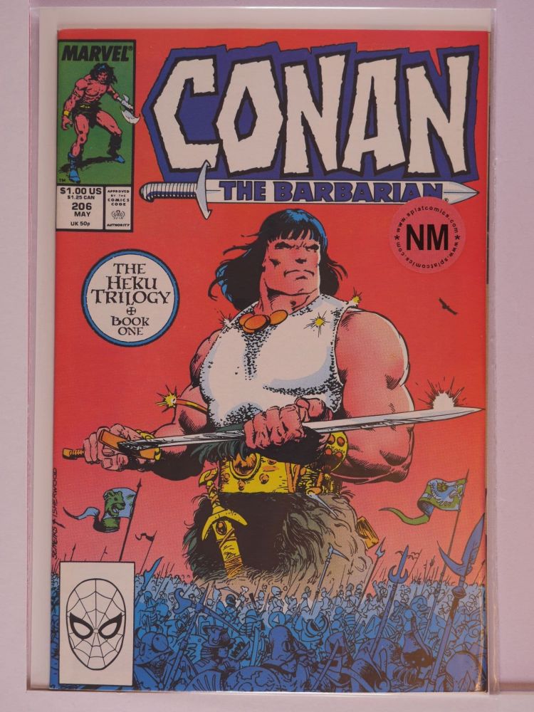 CONAN THE BARBARIAN (1970) Volume 1: # 0206 NM