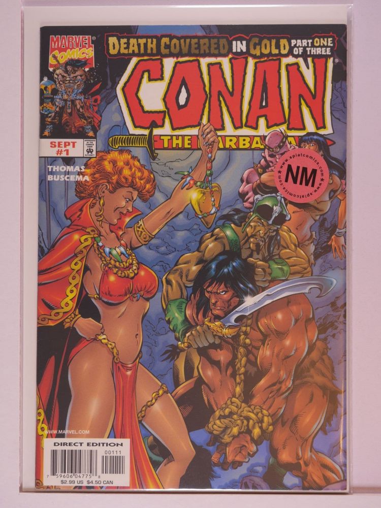 CONAN THE BARBARIAN DEATH COVERED IN GOLD (1999) Volume 1: # 0001 NM