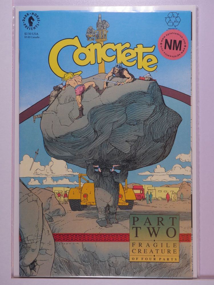 CONCRETE FRAGILE CREATURE (1991) Volume 1: # 0002 NM