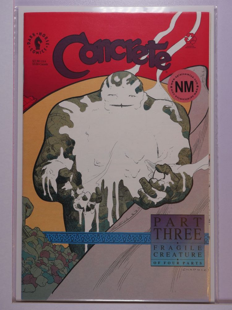 CONCRETE FRAGILE CREATURE (1991) Volume 1: # 0003 NM