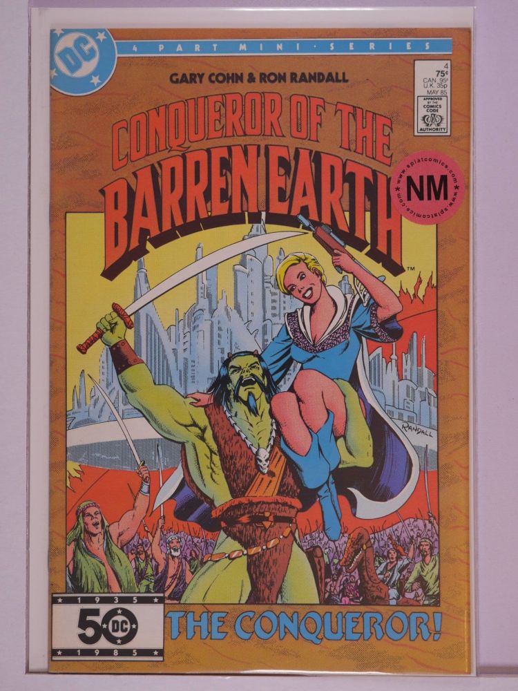 CONQUEROR OF THE BARREN EARTH (1985) Volume 1: # 0004 NM