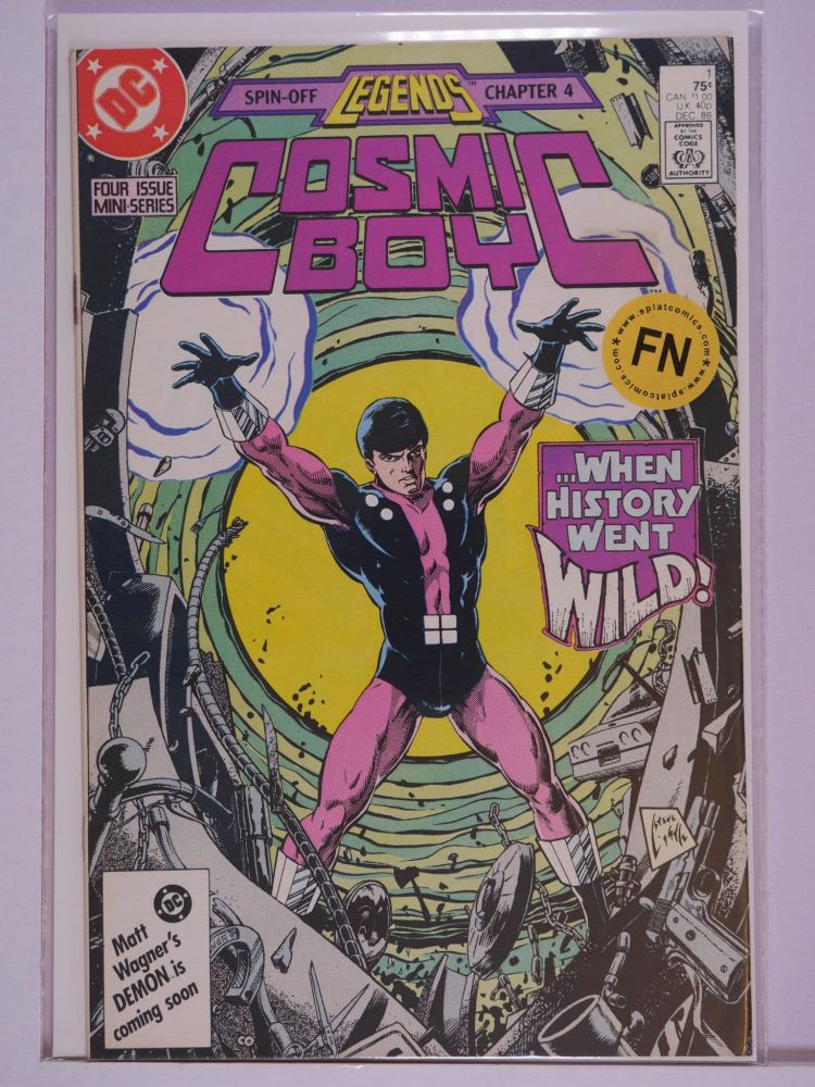 COSMIC BOY (1986) Volume 1: # 0001 FN