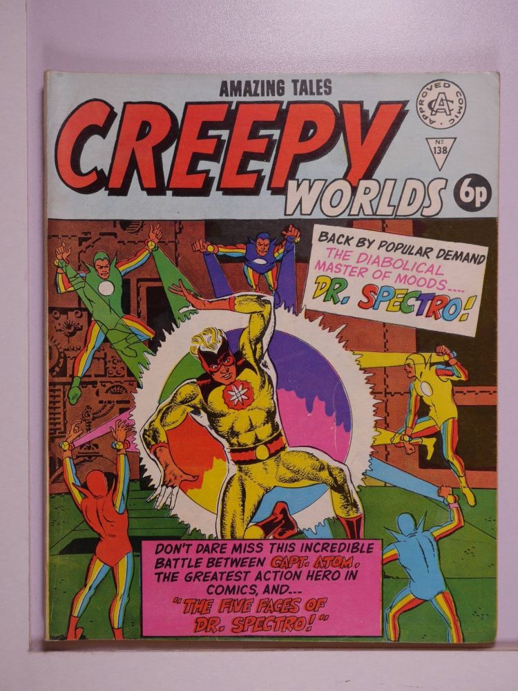 CREEPY WORLDS (1962) VOLUME 1: # 0138 FN