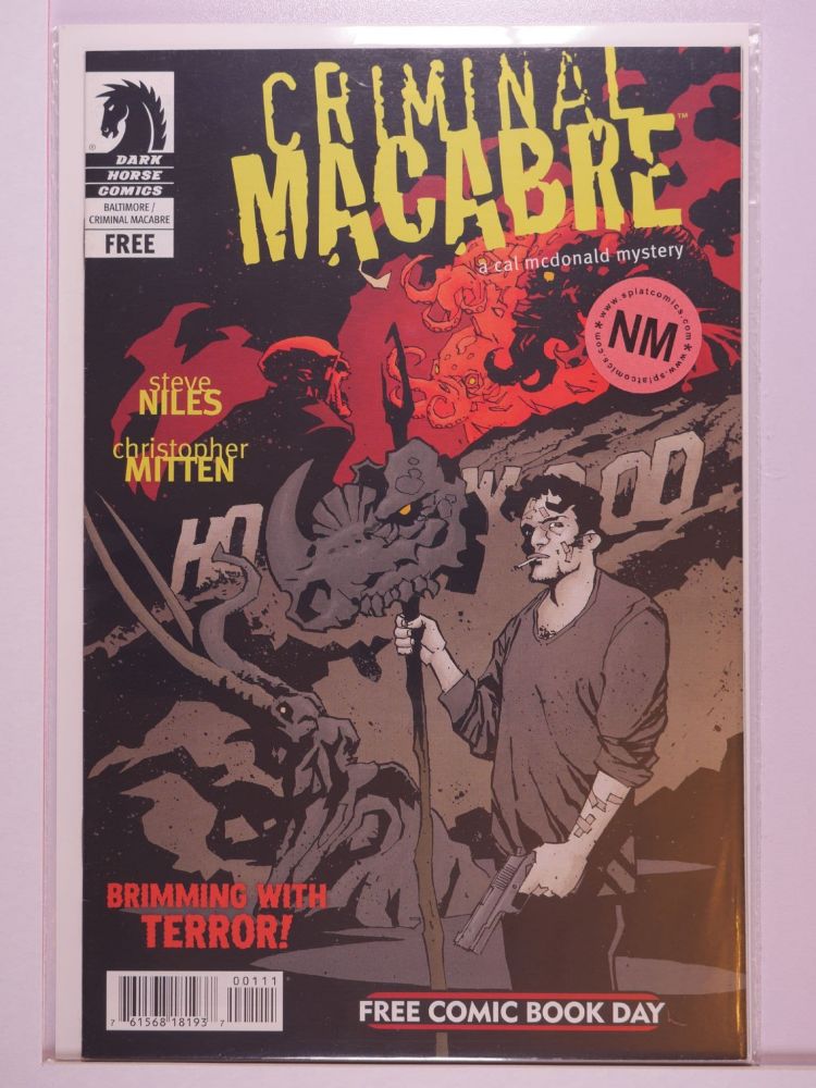 CRIMINAL MACABRE BALTIMORE FREE COMIC BOOK DAY (2011) Volume 1: # 0001 NM