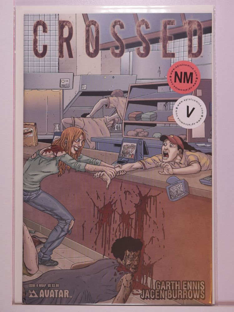 CROSSED (2008) Volume 1: # 0006 NM WRAPAROUND COVER VARIANT