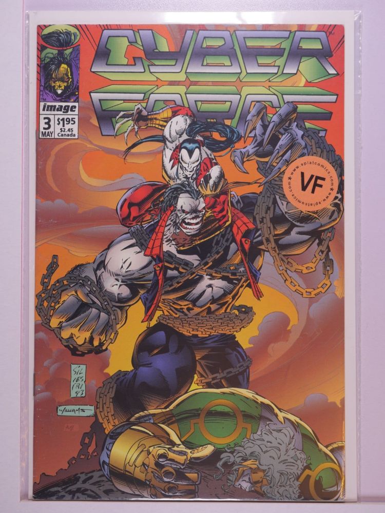 CYBERFORCE (1992) Volume 1: # 0003 VF