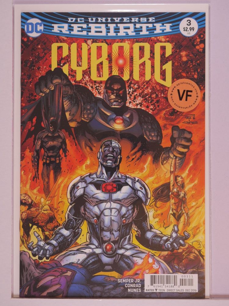 CYBORG (2016) Volume 2: # 0003 VF